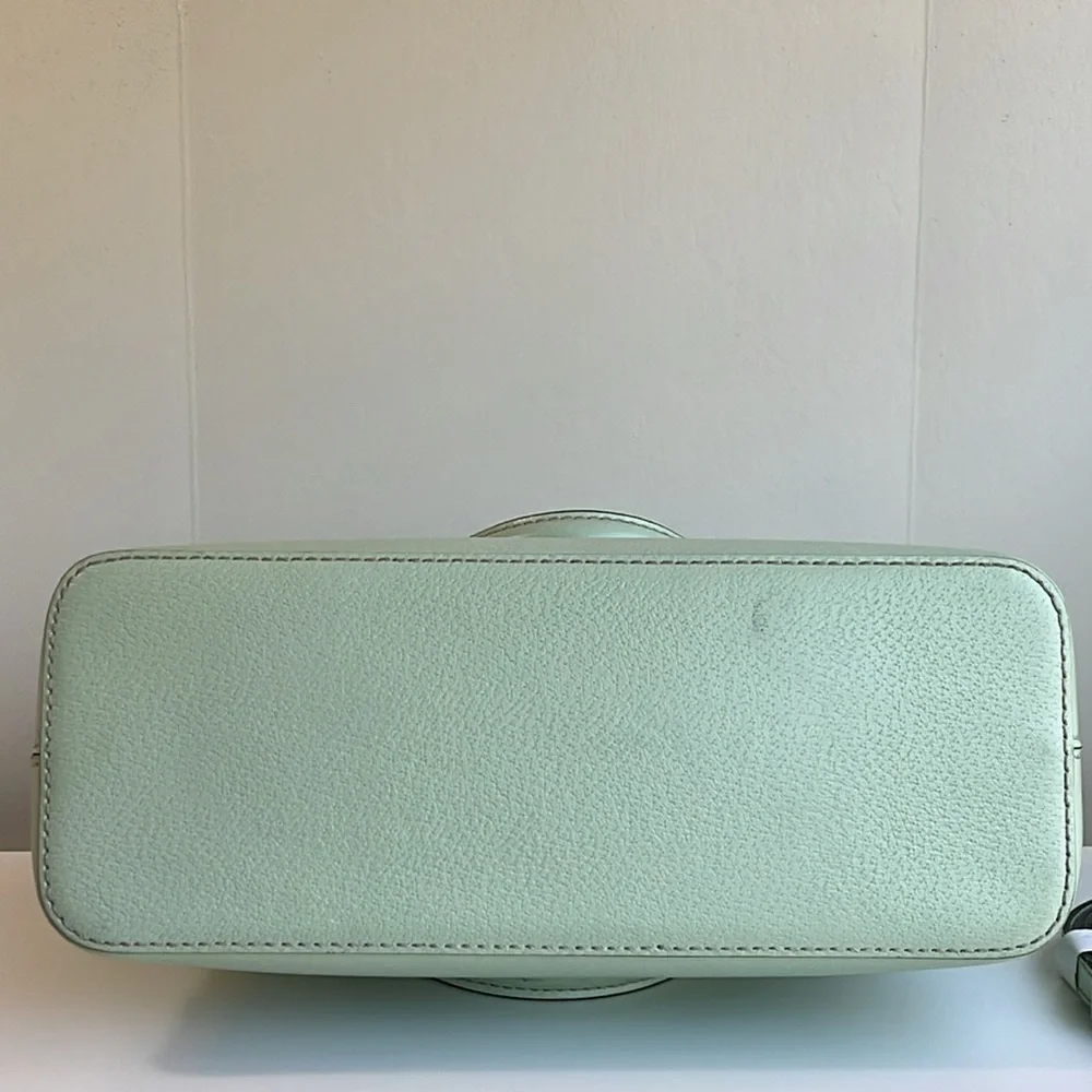 Kate Spade ♠️ Mint Green Genuine Leather Satchel Crossbody